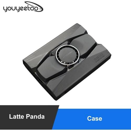 YouyeetooSmartfly LattePanda Alpha / LattePanda Delta Latte Panda Aluminum alloy cooling case Perfectly protects the motherboard