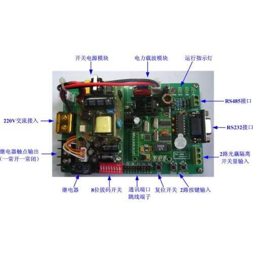 Power line carrier communication module Carrier Evaluation Kit NEW learning board BWP09 carrier learning kit
