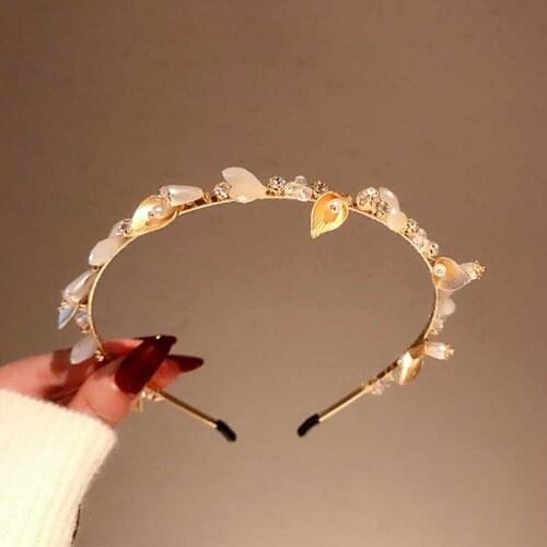 Pearl Headband 2021 New Headband Out All-match Hairpin Hair Accessories Headwear