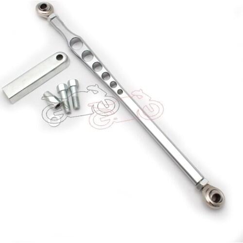 Motorcycle Gear Shift Linkage Lever Shifter Link CNC 340mm Aluminum Chrome For Harley Touring FLHX Street Glide Softail