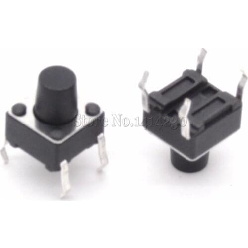 100Pcs Good Quality 6x6x7mm 6*6*7mm Tact Switch