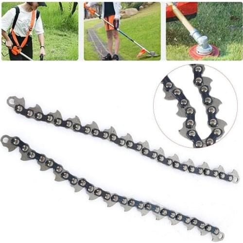 Universal 25.4mm Trimmer Head Coil Chain Brush Garden Thickening Trimmer Head Mower Upgraded For Lawn chain Grass With W8X1