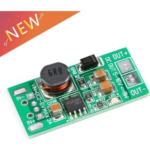 8W USB Input DC-DC 5V to 16V Converter Step Up Module Power Supply Boost Module
