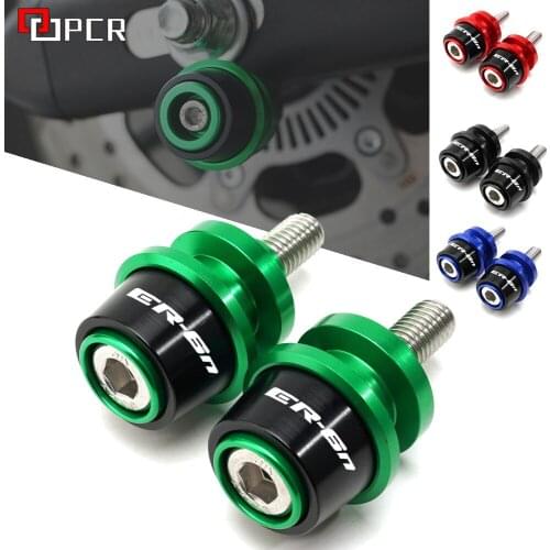 Motorcycle CNC M10 Swingarm Slider Spools stand screws For KAWASAKI ER6N ER-6N 2006-2013 2014 2015 2016