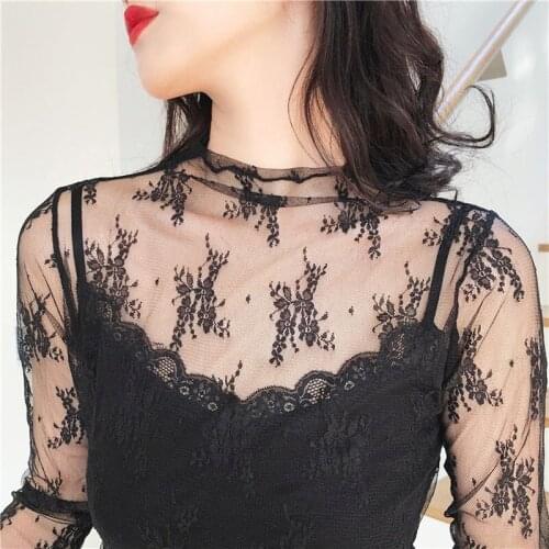 Soft lace 2018Summer Womens Tank tops T-Shirt Sexy Lace Vest Top Crochet transparent Vest Camisole Black Sleeveless Shirt Blouse