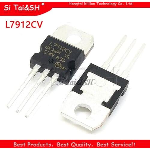 10PCS L7912CV TO220 L7912 TO-220 7912 LM7912 MC7912 new and original IC