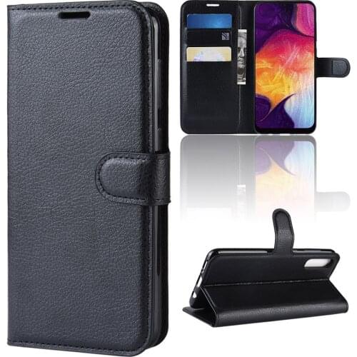 2019 Top Phone Cases For Samsung Galaxy A50 A40 A70 A60 A30 Luxury Leather bookcover for Samsung M30 M10 M20 case DHL Free 100pc