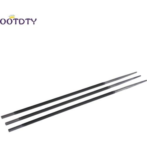 3x Pro 4.8 mm Round Chainsaw Saw Chain Files Filing Sharpener For Woodwork New