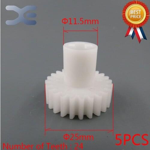 5Pcs New High Quality Meat Grinder Parts Number Of Teeth 24 Diameter 25MM Cross Slot Meat Grinder Parts