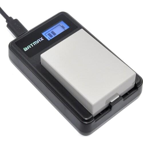 1Pc LP-E8 LPE8 LP E8 Camera Battery Bateria Batterie AKKU+LCD USB Charger for Canon EOS 550D 600D 650D 700D Rebel X4 X5 X6i X7