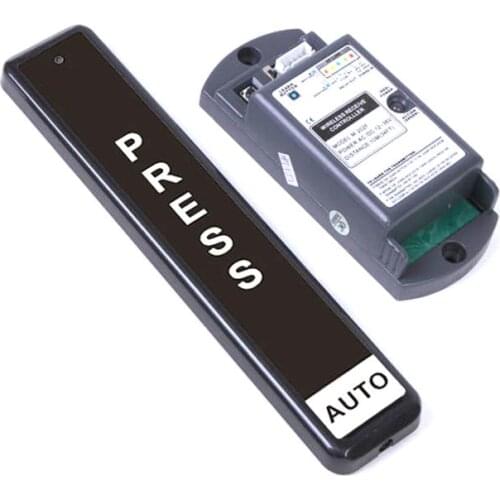 Wireless 12/14V AC/DC 315MHz Touch Push Button Switch Automatic Gate Door Opener