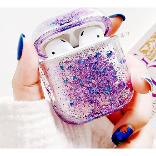 Dynamic Liquid Case For AirPods Cases Glitter Liquid Cover For AirPod 2 Covers Protector For Air Pods Pro Bumper Hard Coque Etui
