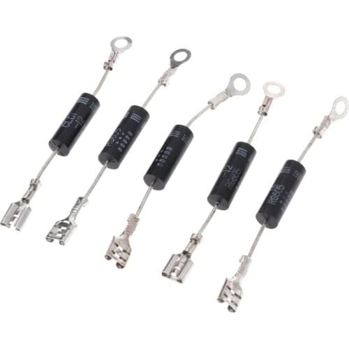 5Pcs/Set Single Diode High Voltage Diode Rectifier Microwave Electronic Parts