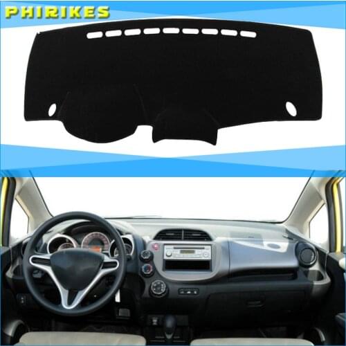 For Honda Jazz 2009 - 2013 Fit Shuttle 2011 - 2014 Dashmat Dashboard Cover Dash Mat Pad Sun Shade Dash Board Cover Carpet