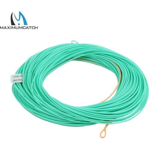 Maximumcatch 90FT Nymph Fly Line 2/3/4/5/6WT Weight Forward Fly Fishing Line With Welded Loops