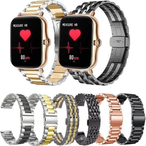 Metal Strap for COLMI P8 Plus Pro Mix smart watch for COLMI V31 V23 Pro Land 1 2S stainless steel Bracelet Wristband Correa