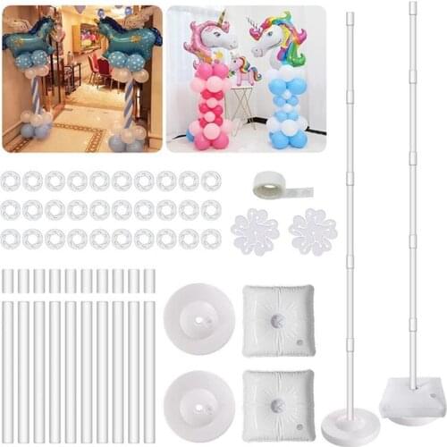 Table Balloon Arch Set Ballon Column Stand for Wedding Birthday Party Decorations Kids Balloons Accessories Christmas Decor ball