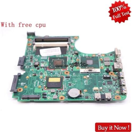 NOKOTION 538409-001 for HP Compaq 510 610 Series Laptop Motherboard DDR2 With Free Cpu