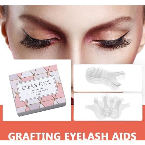 Simple Makeup Three-dimensional Crystal Three-in-one Eyelash Card Eyelash Aid Eyelash Device Eyebrow Drawing Tool Direct Sales