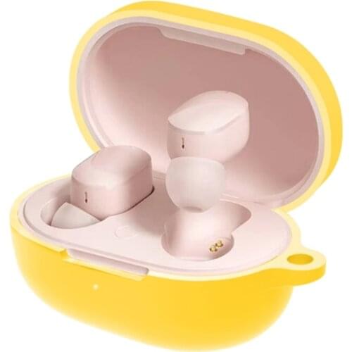 Silicone Shell Protective Cover Anti-fall Earphone Case for Redmi AirDots 3 H054