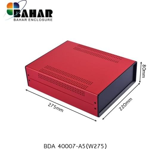 Electronic housing products iron enclosure diy iron project case instrument case 220*80*275mm for power supply junction box