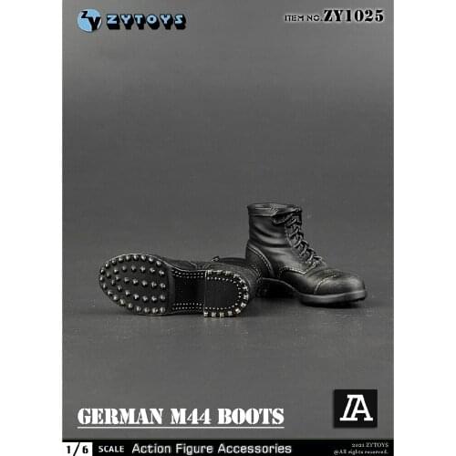 1:6 Scale Soldier Wwii German M44 Combat Boots Leggings Boots Shoes Suitable For 12-inch Figure Doll Body Toy Doll Accessories