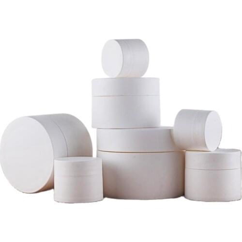 10G frosted white plastic jar for eye cream/sample cream/ essence/art nail plastic pot cosmetic packing