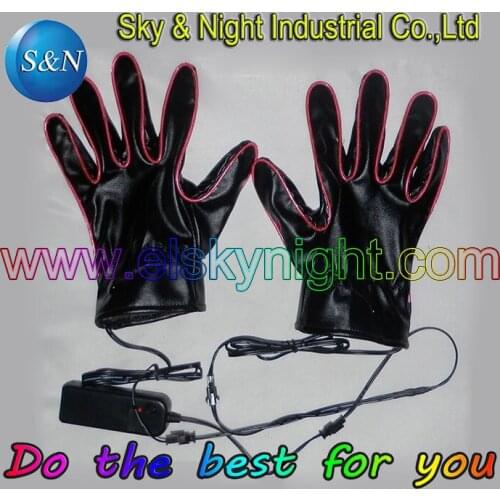 Promotion price-Flashing warm gloves with Switch (on/flashing/off) -Pink color-On Partiyes/ Bar /Club