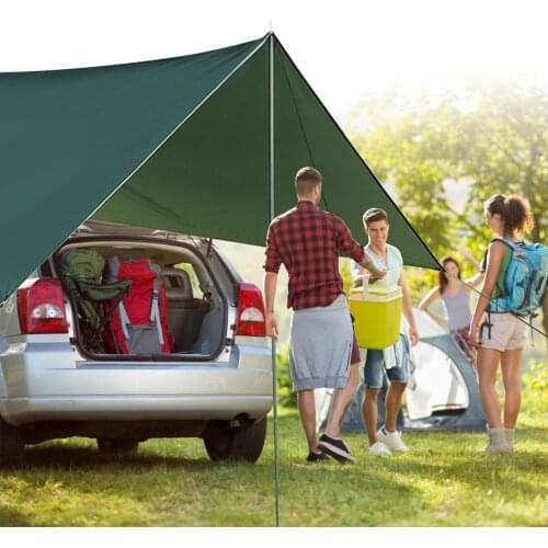 Car Side Awning Shade Windproof Rainproof Auto Side Tent Canopy Car Trunk Tent Sunshade Esistant Anti-UV Tent Side Awning