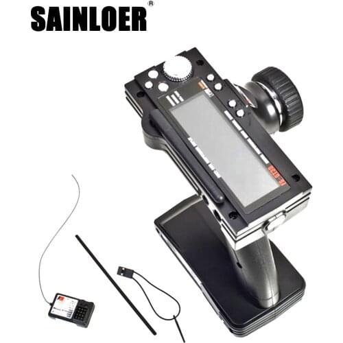 Flysky FS-GT3B 2.4G 3CH Radio Model Remote Control LCD Transmitter & Receiver for RC Car Boat