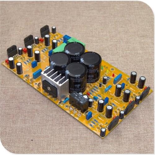 LM3886 3 parallel 150W*2 power amplifier board, fully integrated, speaker protection and power supply G007,sound beautiful