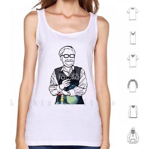 Hayao Miyazaki ( My Neighbor Totoro ) Portrait tank tops vest sleeveless Hayao Miyazaki Neighbor Totoro