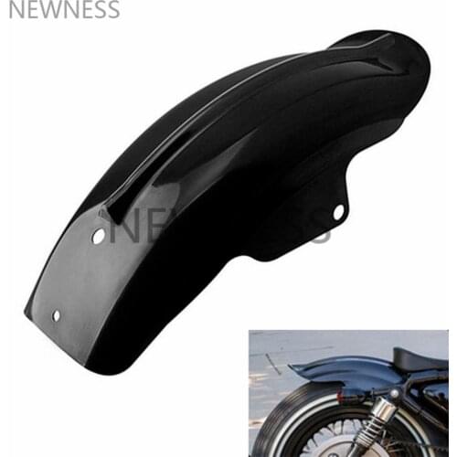 Motorcycle Rear Mudguard Fender For Harley Sportster XL Solo Cafe Racer Bobber Chopper XL 1200 883 Custom 1200 Sport Hugger