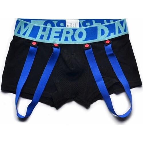 Male underwear underpants gay boxer ropa interior hombre low-rise boxershorts men cueca masculina cotton calzoncillo hombre