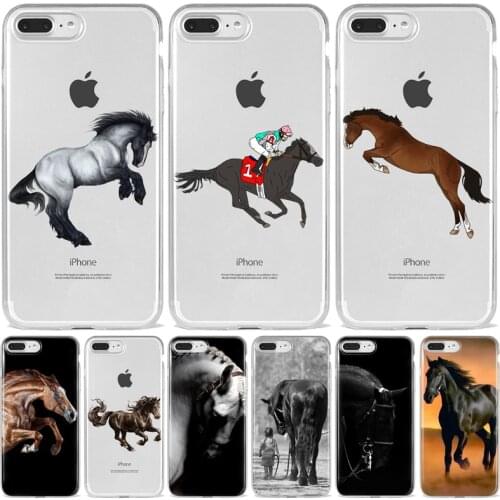 Frederik The Great beauty horse Soft Shell Phone Cover For Apple iPhone 8 7 6 6S Plus X XS MAX SE XR 11 12 Mini Pro Fundas Cover