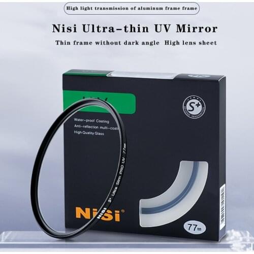 Nisi MC UV S+ Ultra Slim Professional MC UV Filter 40.5 43 46 49 52 55 58 62 67 72 77 82mm 86mm