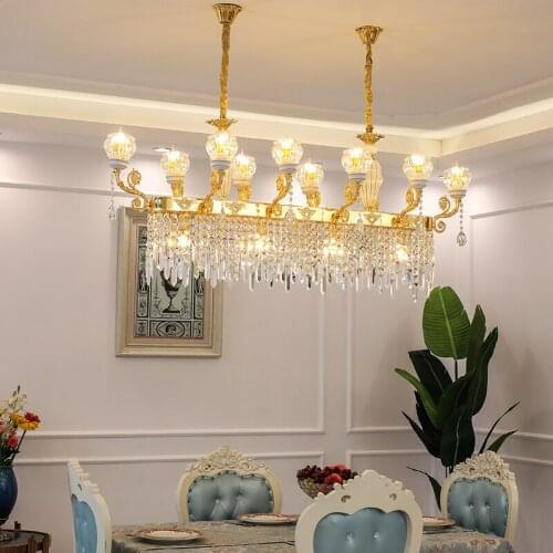 Nordic LED Chandelier Rectangle Lighting Dining Room Lamps Hanging Lights Chandeliers Indoor Lighting Decor Fixture Gold