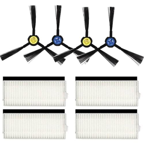 Roller Main Brush Primary filters HEPA Filter Side Brush Kits for ILIFE A7 A9s Robotic Vacuum Cleaner Spare Parts