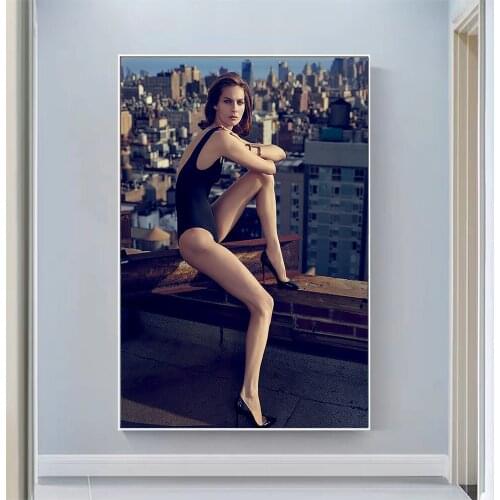 Silk Cloth Wall Poster Karolin Wolter Sexy Model Star Art Home Decoration Gift