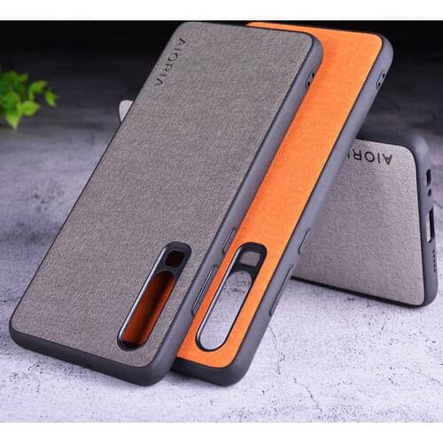 Textile case for Huawei P30 Lite Pro Mate 30 Y9 Prime 2019 Honor 8A Pro Y6 8X 8C 10i 20i View 10 20 Lite P smart