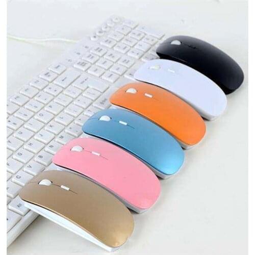 Ultra Thin USB Optical 2.4Ghz Wireless Cordless Mouse 4 Buttons PC Computer Notebook Mice Wireless Work Optical Mouse Laptop