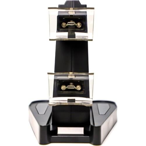 ALLOYSEED USB Cable LED Game Controller Dual Charger Dock Cradle for Sony Playstation5 PS5 Gamepad Joystick Power Stand Station