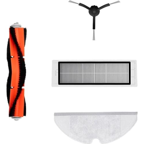 Whole Set Replace Parts for Xiaomi roborock s5 s50 s502-00 s6 s6max s6maxv s6pure Robotic Vacuum Cleaner Kits Brush Filter Cloth