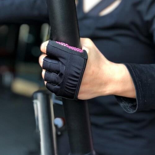 Four Finger Women Workout Gloves Fitness Gym Yoga Exercise Hand Palm Protector Weight Lifting Glove Hand Protectors