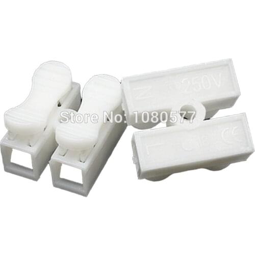 2 pin push quick cable connector terminal Wiring Terminal 10A 250V