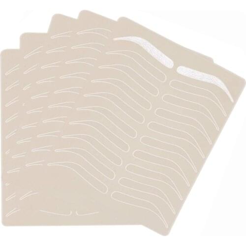 20/10/5/3Pcs Microblading Eyebrow Tattoo Practice Skin Eyebrow Permanent Makeup Supplies Eyebrow Training Skin