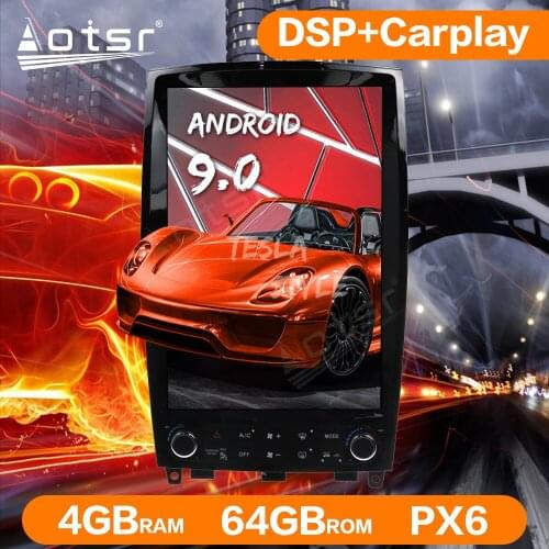 For Infiniti EX25 EX35 QX50 2009+ Tesla Screen Car Multimedia Player Andriod 9.0 Car GPS Navigation Auto Radio Head Unit Carplay