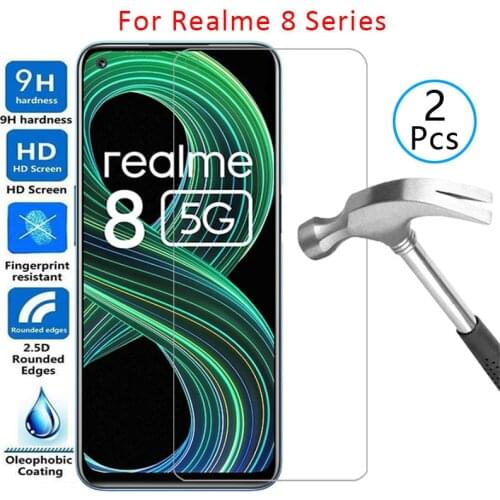 Case for realme 8 pro 5g cover screen protector tempered glass on realme8 realmi 8pro protective phone coque bag realmi8 reame