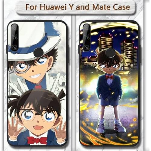 Anime Detective Conan Phone Case Cover for huawei mate 9 10 20 30 pro lite X Y5 6 7 9 prime Enjoy 7