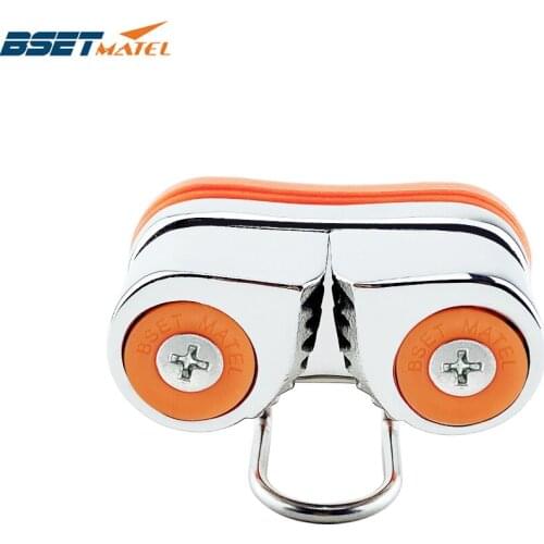 316 Stainless Steel 2 Row Matic Ball Bearing Cam Cleat leading Ring Pilates Equipment Boat Fast Entry Rope Wire Fairlead Sailing